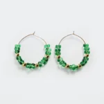 Beaded double necklace